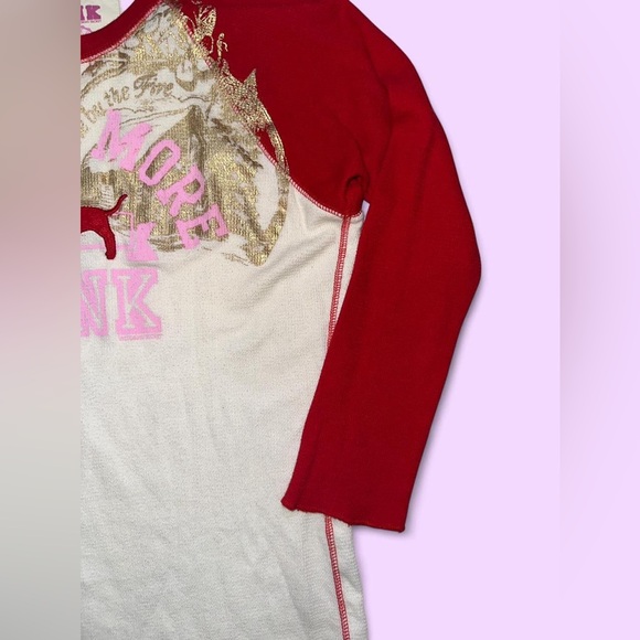 Rare Y2K Victoria’s Secret PINK Thermal Quarter Sleeve Top
Size SMALL - Picture 4 of 7
